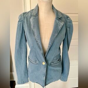 Elan Blue Denim Blazer